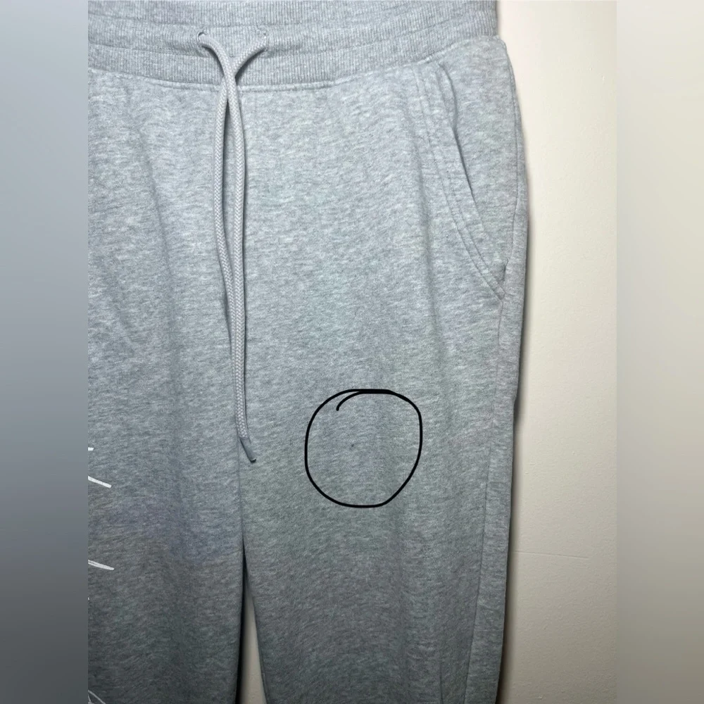 3 for 20‎ UNDER ARMOUR Women’s Gray Logo Print Jogger Tie Front Sweatpants | XS